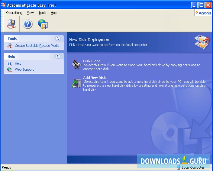 Acronis Migrate Easy