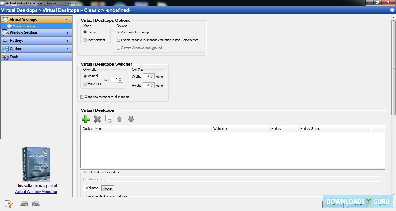 Actual Virtual Desktops