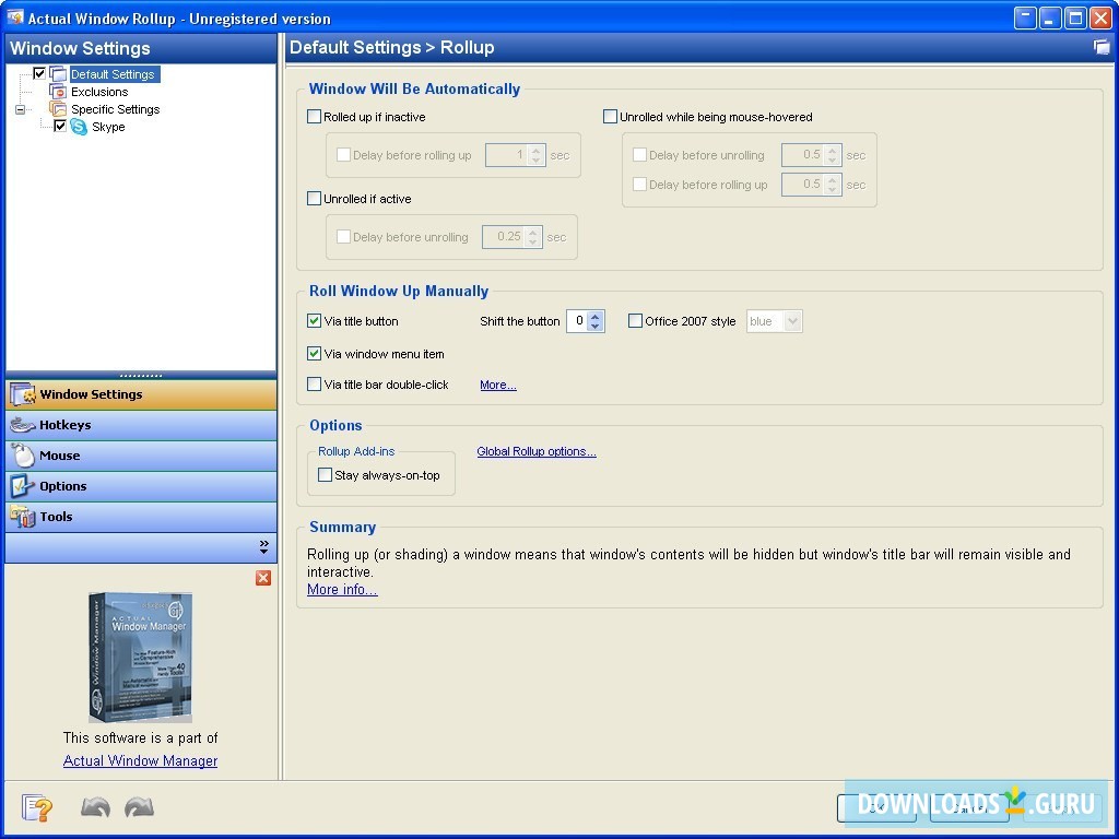 download Actual Window Manager 8.15 free