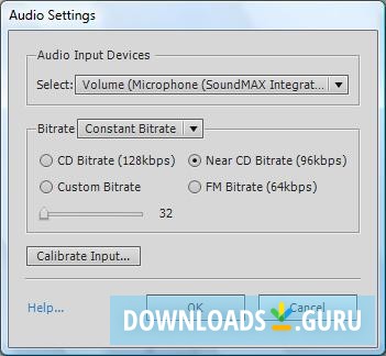 Audio Settings
