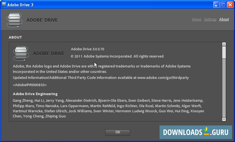 does adobe drive have to be on desktop as well