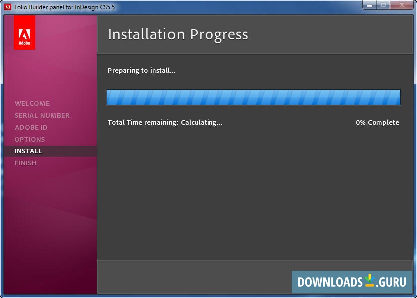 Adobe Folio Builder panel for InDesign CS5