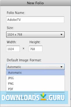 Adobe Folio Builder panel for InDesign CS5