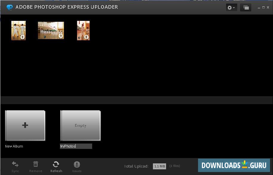 Adobe Photoshop Express Uploader