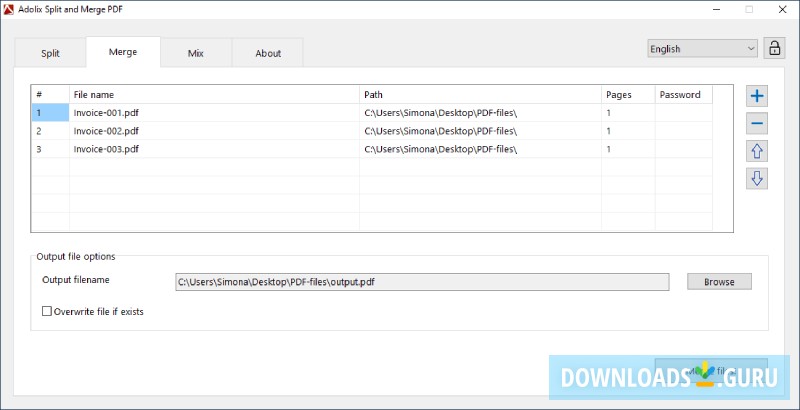 Adolix Split and Merge PDF