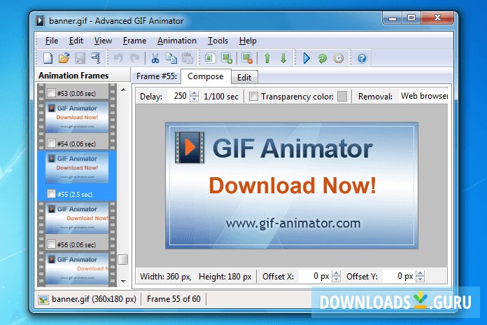 Advanced GIF Animator