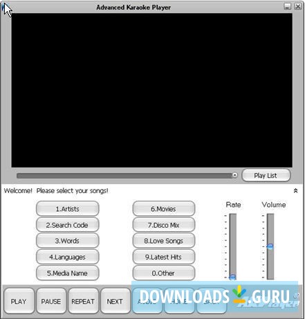 Advanced Karaoke Player