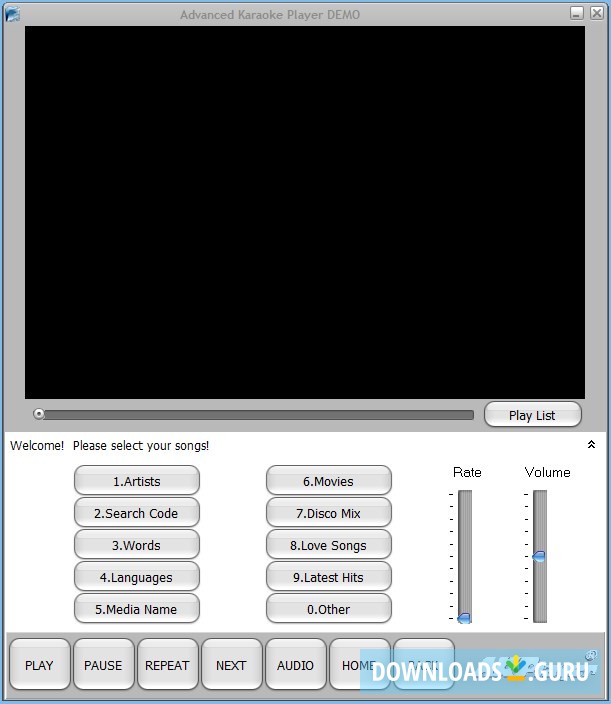 Advanced Karaoke Player