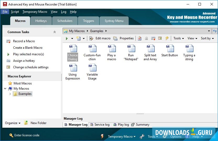download mouse and key recorder
