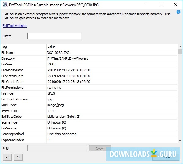 ExifTool 12.67 download