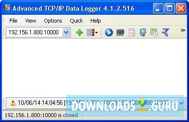 Advanced TCP IP Data Logger