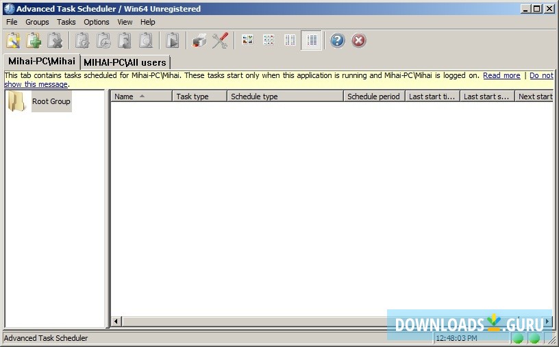 create downoad task in progressive downloader