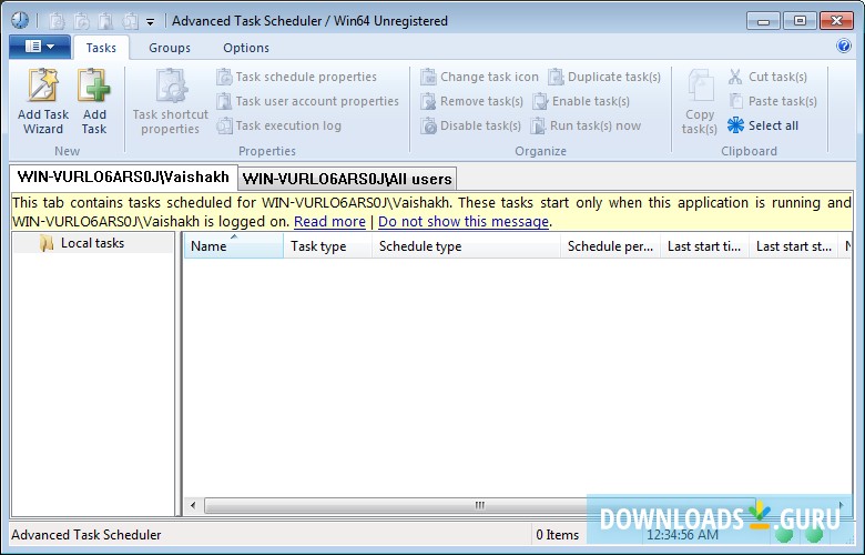 Advanced Task Scheduler