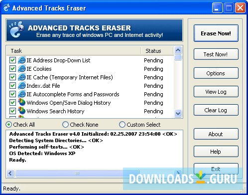 free downloads Glary Tracks Eraser 5.0.1.263