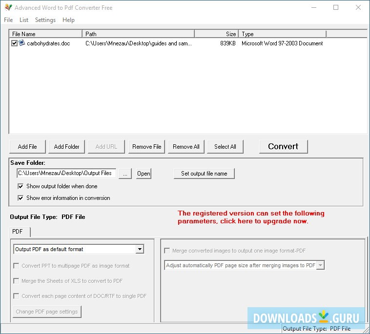 online word to pdf converter multiple files