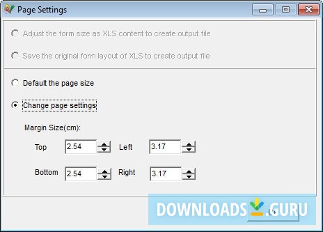 Page Settings