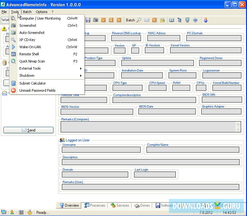 AdvancedRemoteInfo Screenshot Extension