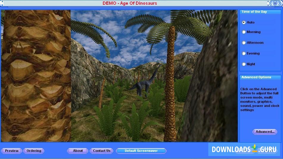 Age of Dinosaurs 3D Screen saver