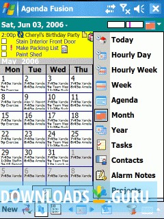 Agenda Fusion for Pocket PC