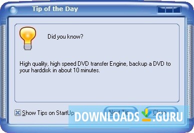 Tip of the Day Window