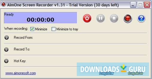 AimOne Screen Recorder