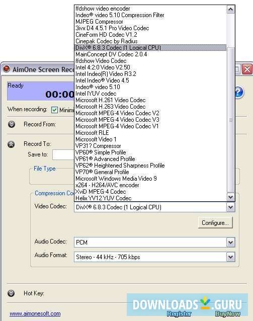 AimOne Screen Recorder
