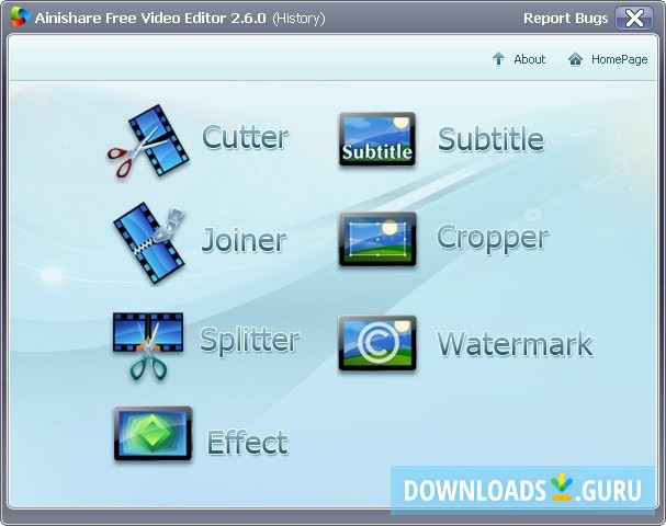 Ainishare Free Video Editor