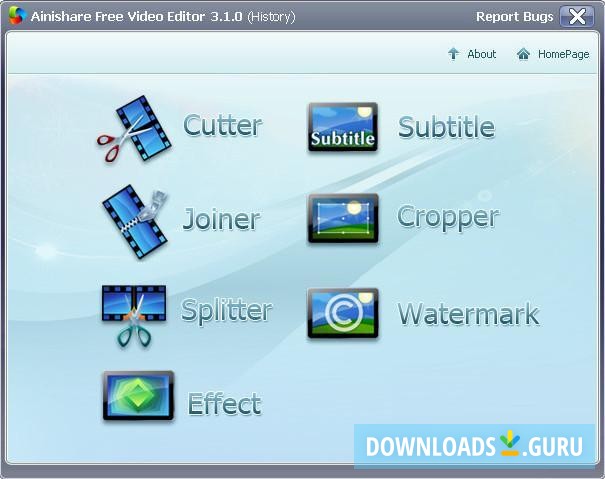 Ainishare Free Video Editor