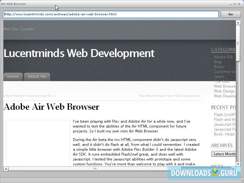 Air Web Broswer