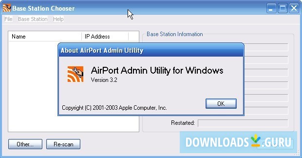 download airport utility for windows 10