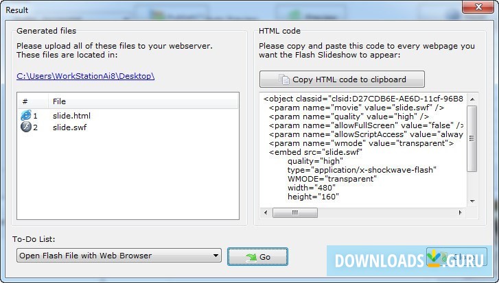 Aleo 3D Flash Slideshow Creator