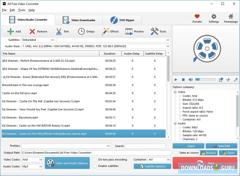 All Free Video Converter