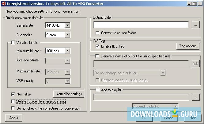 all2mp3 for windows 7