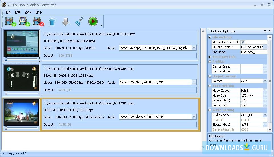 all mobile video converter software download