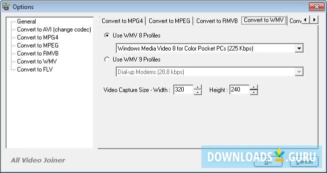 Configuring Output Settings
