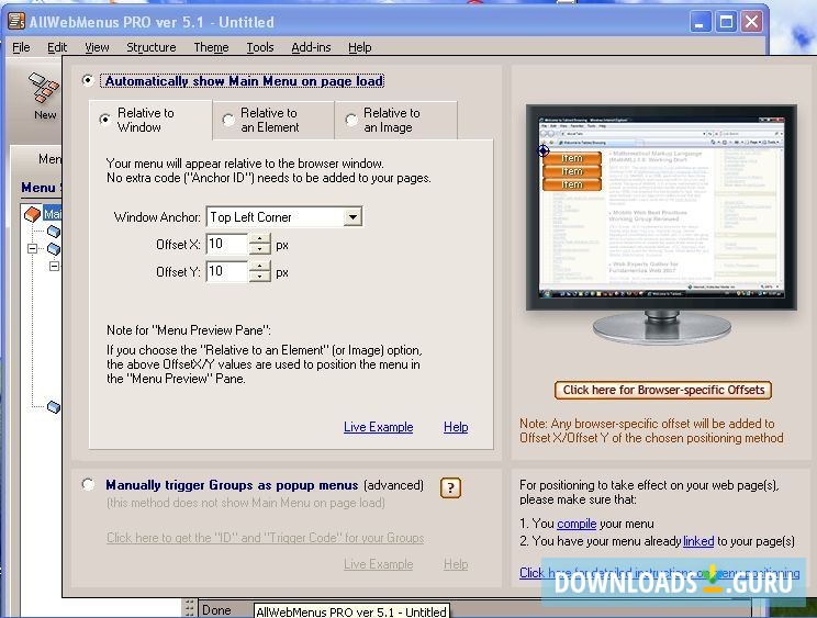 AllWebMenus Pro