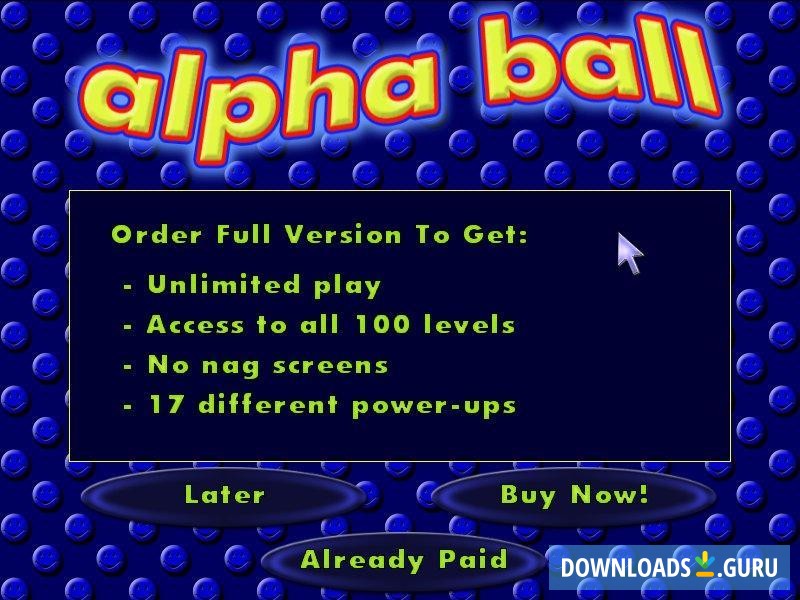 Alpha Ball Level Pack 1 Download