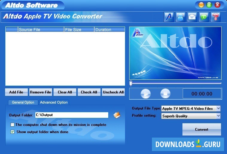 Altdo Apple TV Video Converter