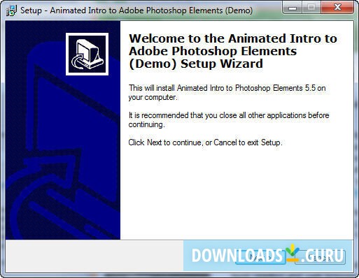 Animated Intro to Photoshop Elements