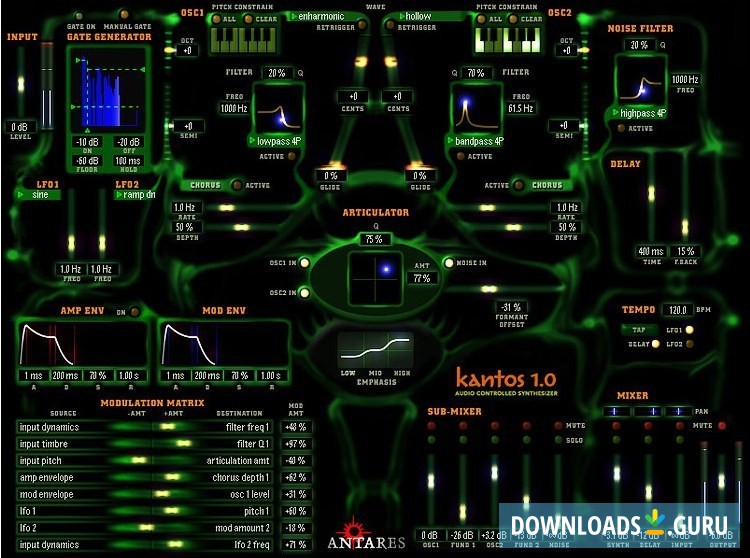 Antares Kantos DirectX