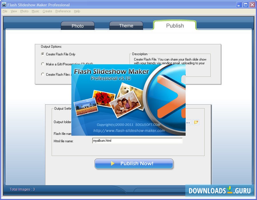 AnvSoft Flash Slideshow Maker
