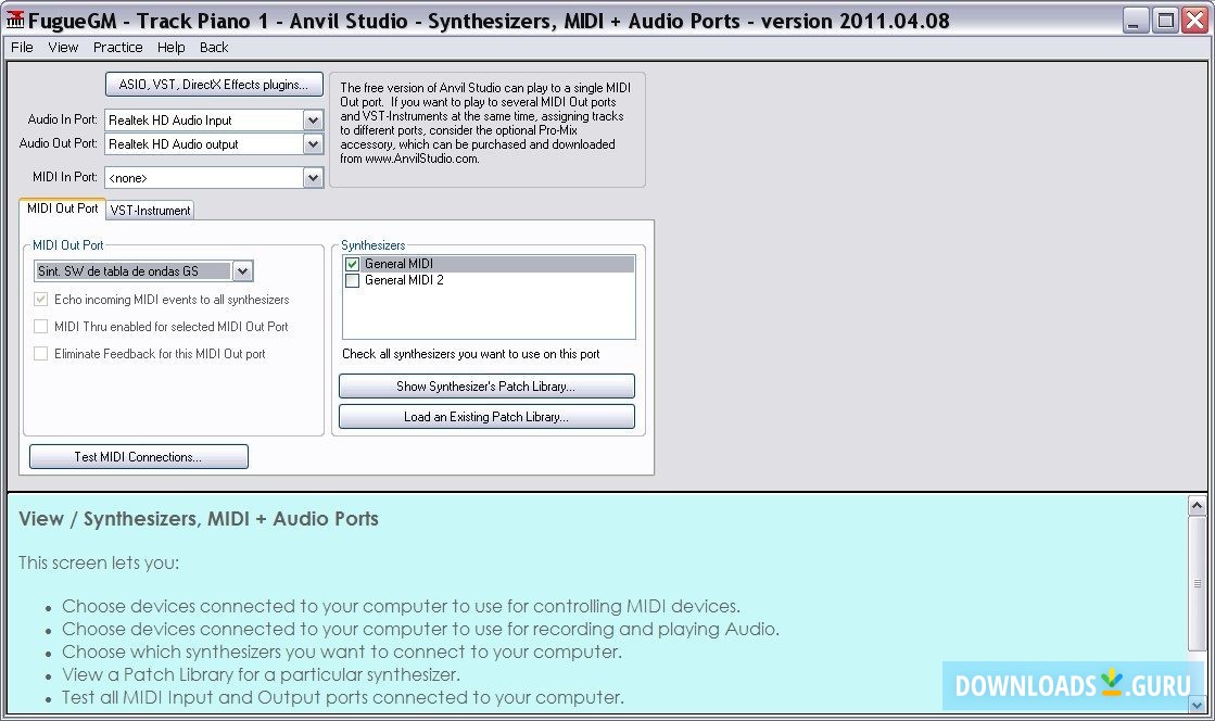 Audio Ports