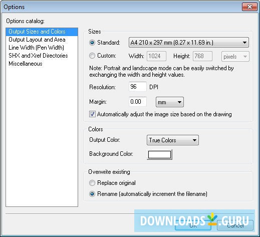 Any DWG to Image Converter