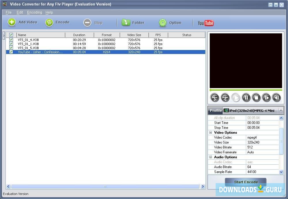 flv player software download