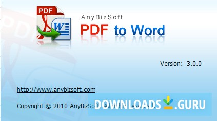 AnyBizSoft PDF to Word