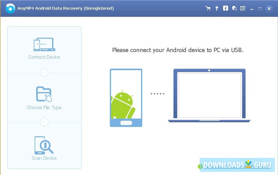 download the last version for windows AnyMP4 Android Data Recovery 2.1.12