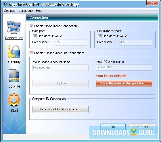 Hist Module Settings