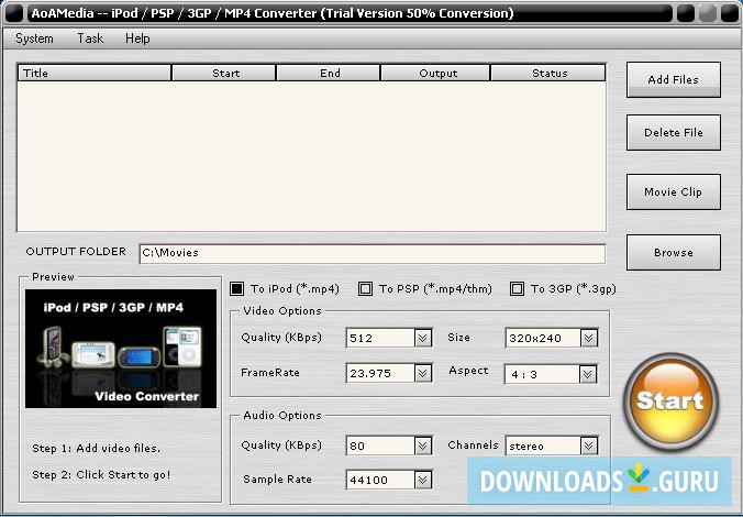AoA MP4 Converter