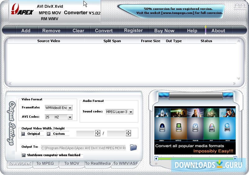 xvid avi to dvd converter