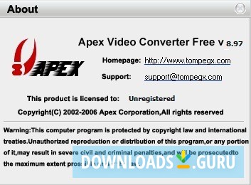 Apex Video Converter Free